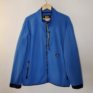 REI Co-Op Trailsmith Fleece Jacket in bright blue in Excellent used condition